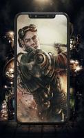 Steampunk Engine Wallpaper poster