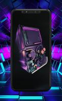 Retrowave 80's Wallpaper screenshot 2
