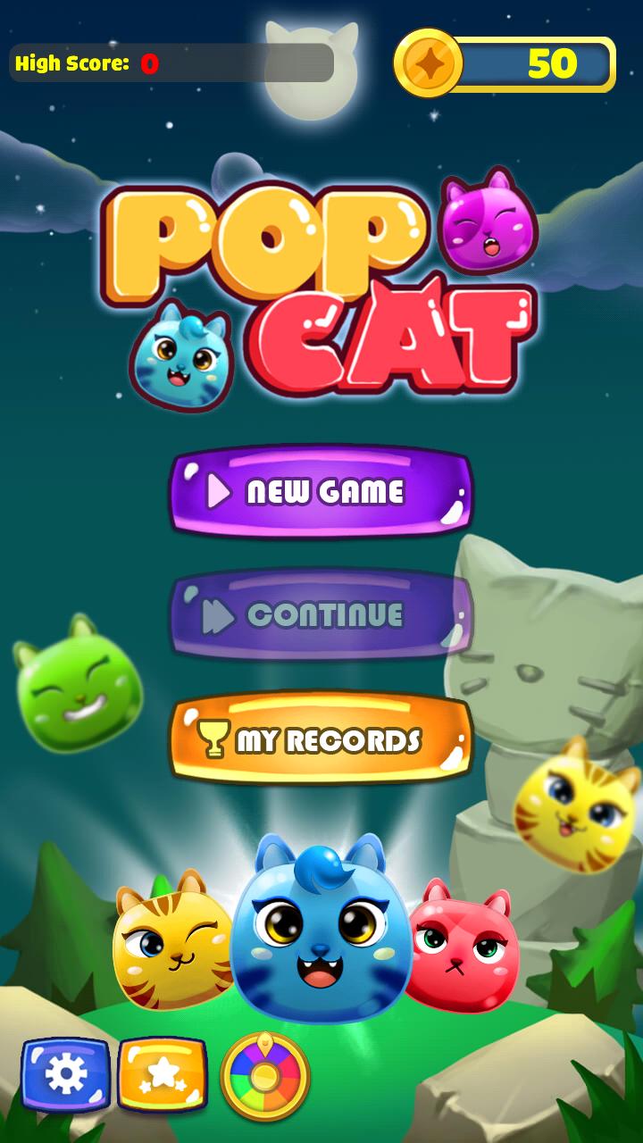 Pop cat game