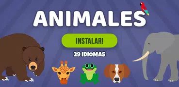 Animales Quiz Multijugador: Aprende en 29 idiomas