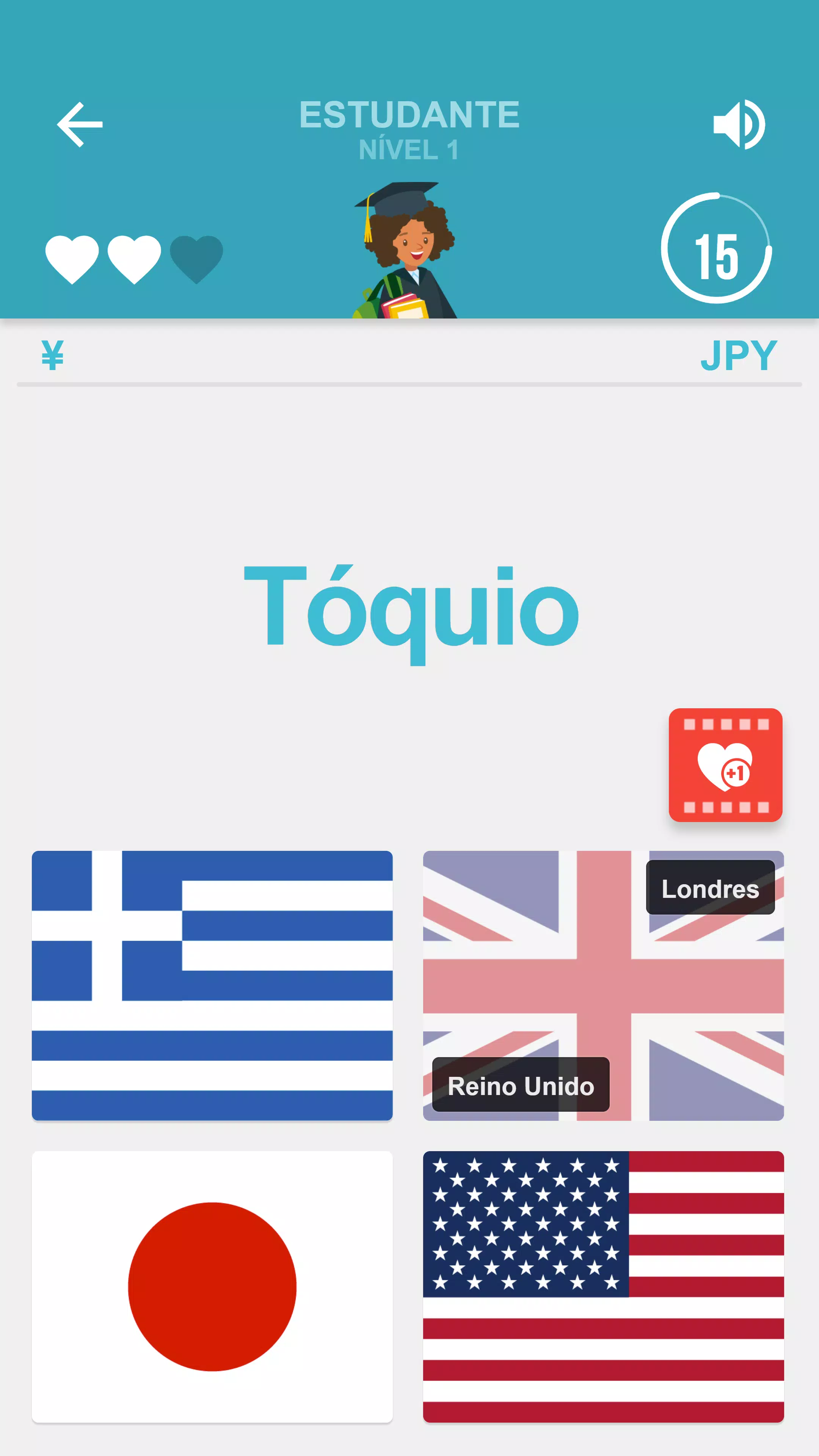 Descarga de APK de Quiz - Bandeiras dos Estados Brasileiros para