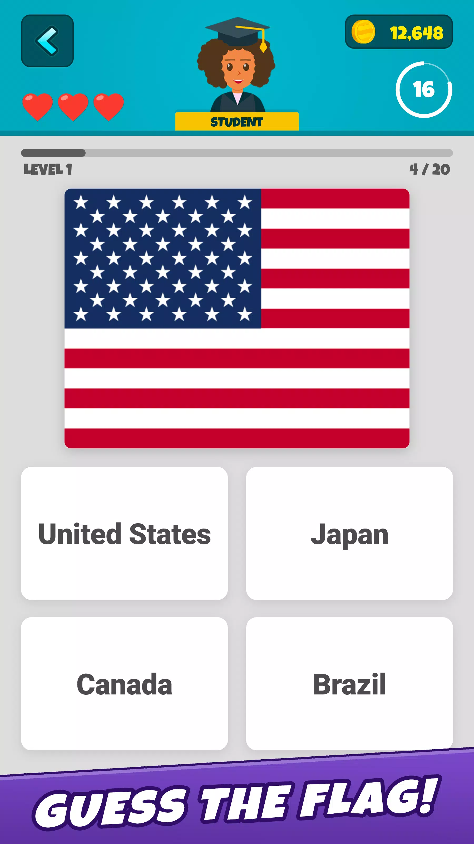 Guess The Country - Flags Game for Android - Download