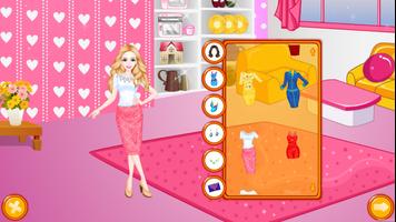 Habiller avec Point Girl Dress Affiche