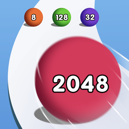 Ball Run 2048
