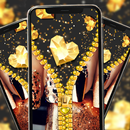 Diamond zipper lock screen HD APK