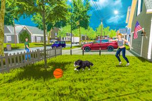 Virtual Family pet Dog Simulator 截图 1