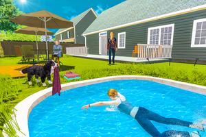 Virtual Family pet Dog Simulator 截图 2