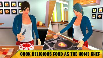 Pregnant chef mom: Home chef mom 2020 family games スクリーンショット 3