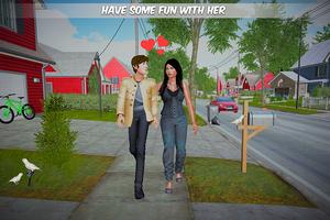 Poster My ex girlfriend: boyfriend and girlfriend game