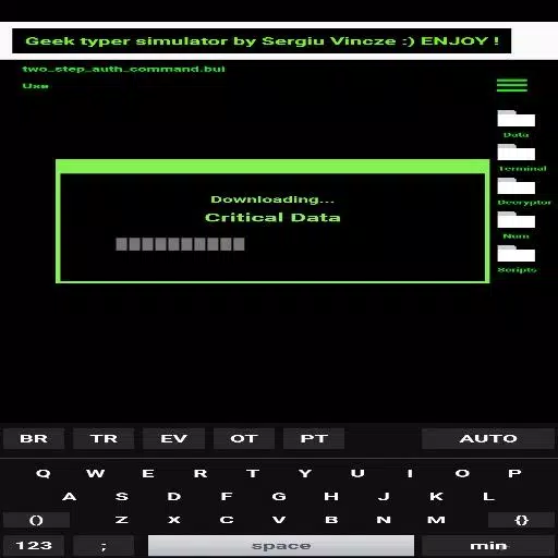 GeekPrank Hacker Typer - Online Hacker Simulator