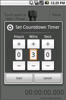 Old Fashioned Stopwatch &Timer screenshot 1