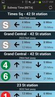 NYC Subway Times [MTA/BETA] تصوير الشاشة 3