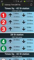 NYC Subway Times [MTA/BETA] الملصق
