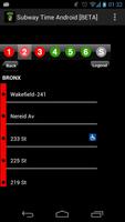 NYC Subway Times [MTA/BETA] capture d'écran 2