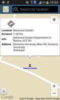 برنامه‌نما Osmania University Map عکس از صفحه