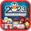 Happy New Year Images & SMS biểu tượng