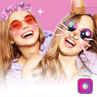 Sweet snap cam - Selfie Camera Emoji Photo Editor icône