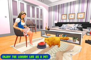 family pet cat simulator: cat games for kids Ekran Görüntüsü 2