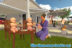Virtual Babysitter: Babysitting mother simulator الملصق