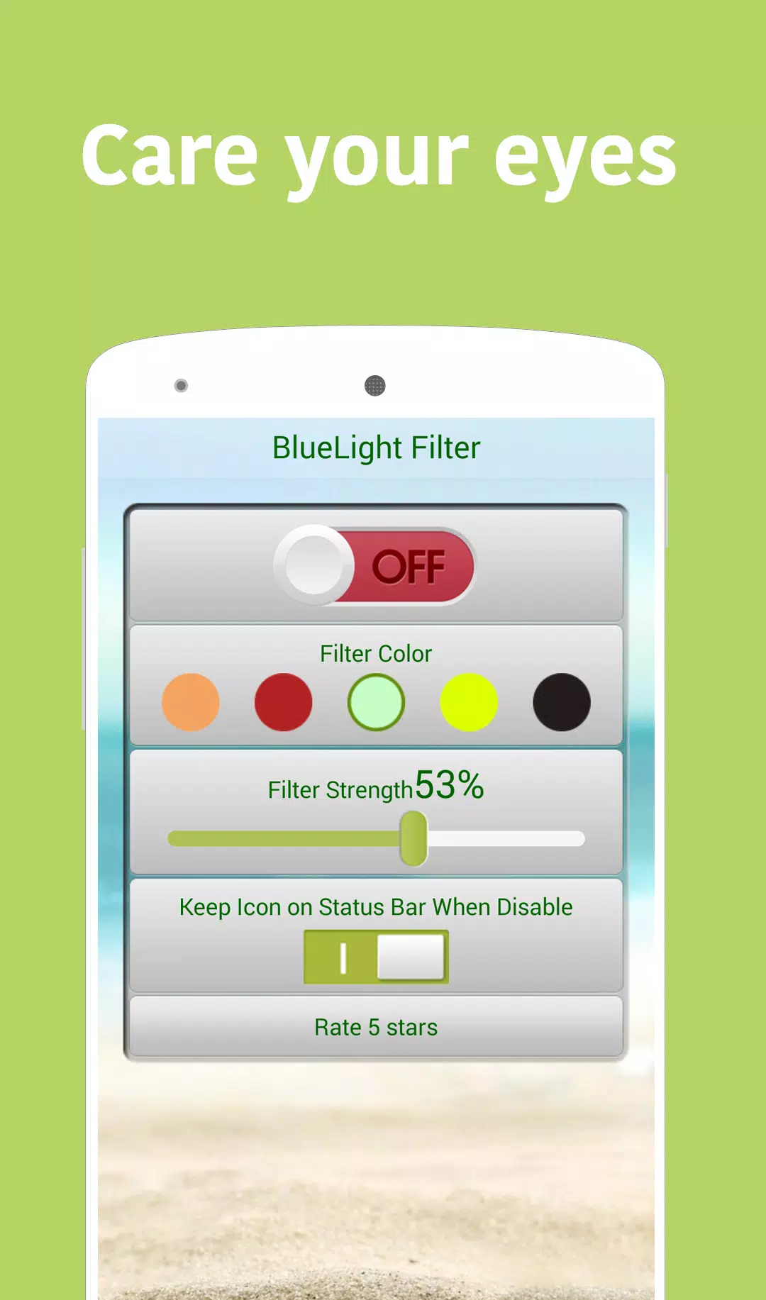 Blauw licht filter -nachtstand APK voor Android Download