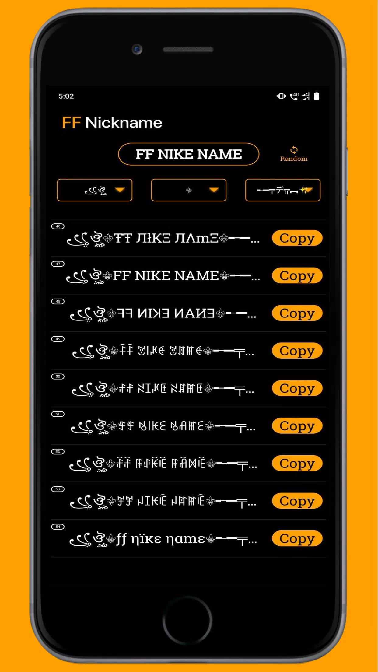 Ff Name Creator Nickname Generator For Games Pour Android Telechargez L Apk
