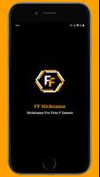 FF Name Creator - Nickname Generator For Games โปสเตอร์