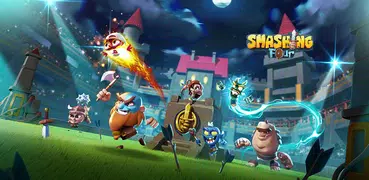 Smashing Four: PvP Held stoßen