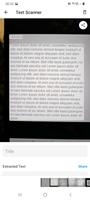 Text Scanner captura de pantalla 1