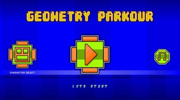 Geometry Parkour Affiche