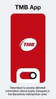 TMB App (Metro Bus Barcelona) plakat