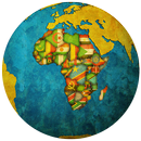 Quiz geograficzny - mapa polityczna Afryki APK