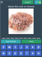 Quiz - Rocks and minerals capture d'écran 2