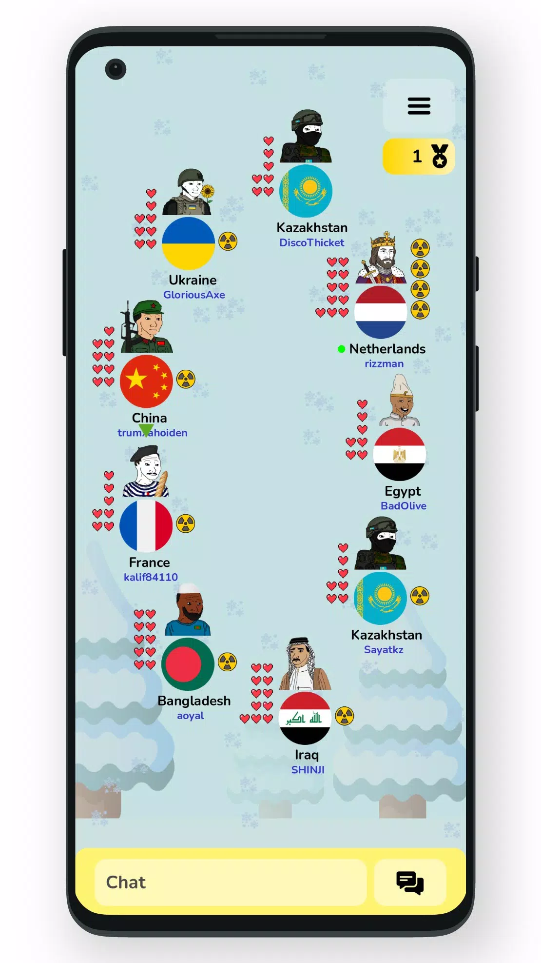 Geofast: Battle of Nations