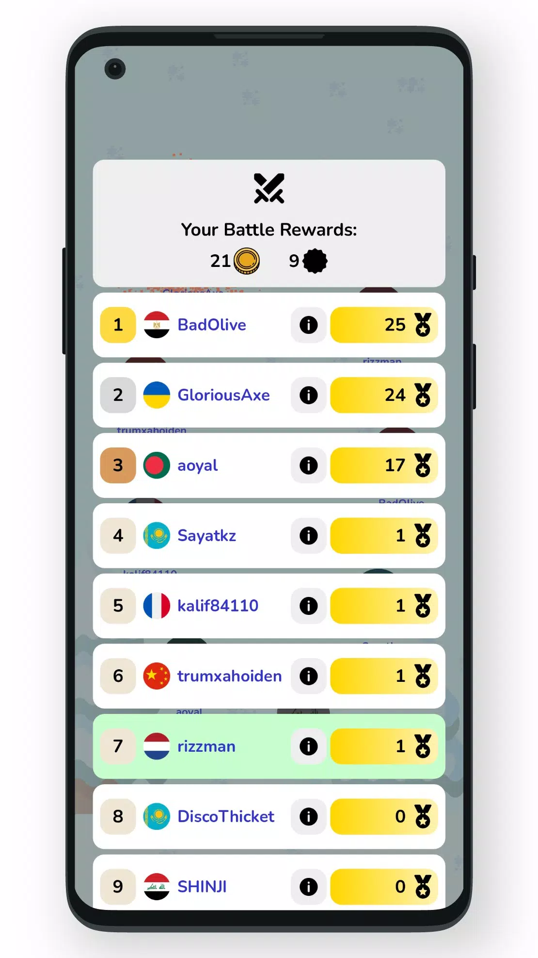 Geofast: Battle of Nations