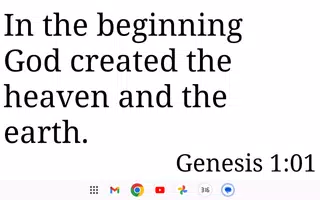Scripture Clock captura de pantalla 7