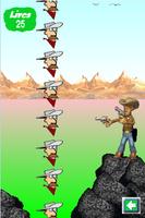 Wild West Cowboy Shootout Game capture d'écran 1
