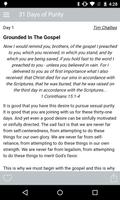 31 Days of Purity الملصق
