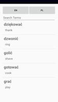 Polish Verb Blitz captura de pantalla 1