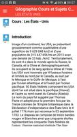 Géographie Cours et Sujets Cor Ekran Görüntüsü 1