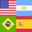 Bandeiras e Paises: Geografia ícone