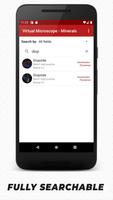 Virtual Microscope - Minerals capture d'écran 1