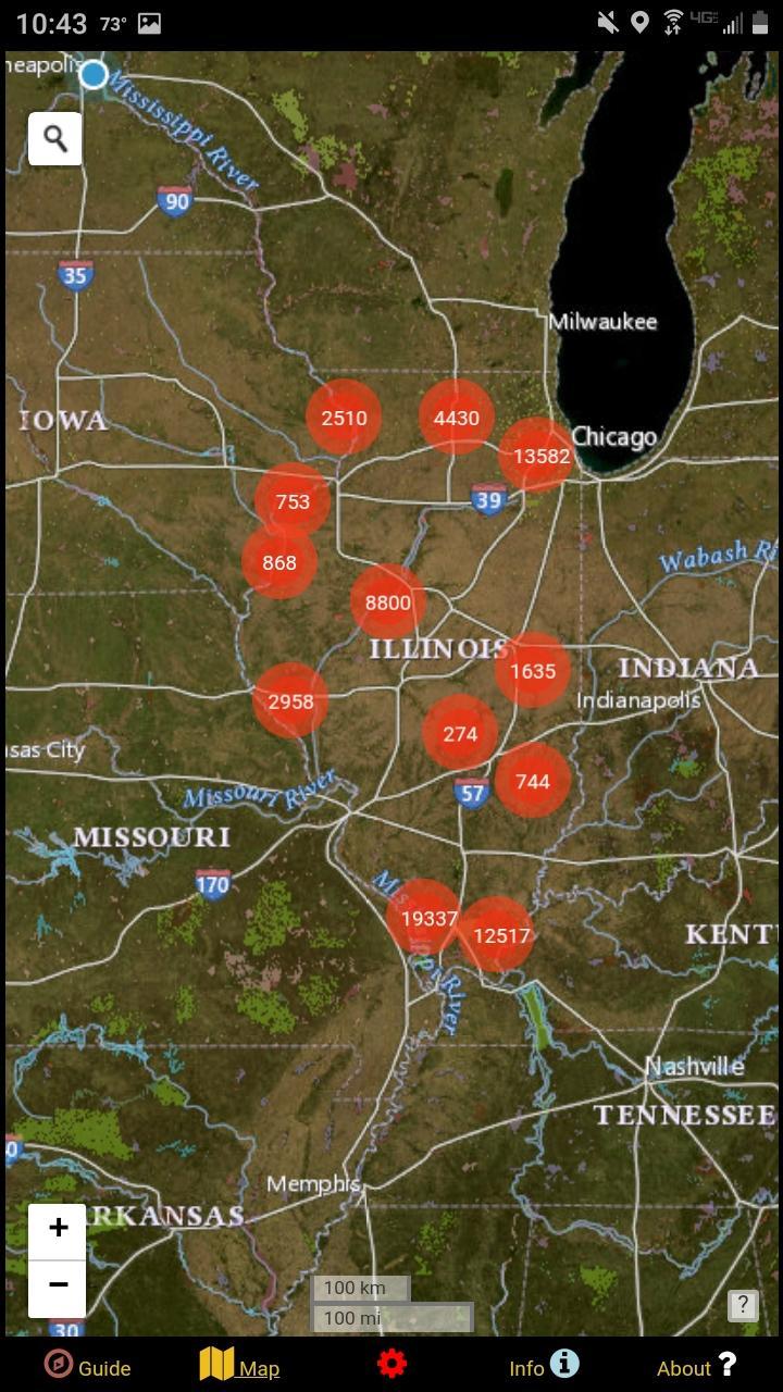 Illinois Mushroom Forager Map Latest Version 1.0.0 for Android