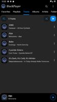 Black Music Player (no ads) تصوير الشاشة 1