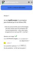 A Free PDF Prompter for Android Affiche