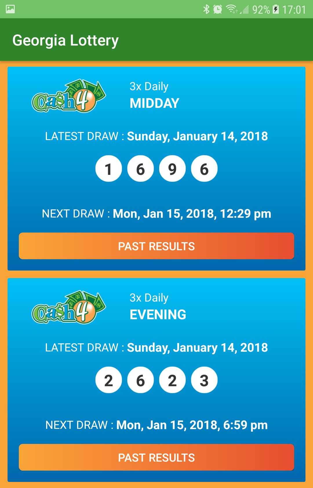 Georgia Lottery Results For Android Apk Download
