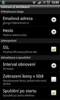 Centrum.cz Notifikator capture d'écran 1