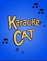 Karaoke Cat Poster