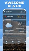 Live Weather Forecast App captura de pantalla 1