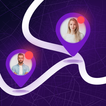 تتبع الموقع برقم الهاتف أيقونة