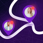 GPS Location Tracker Phone App आइकन